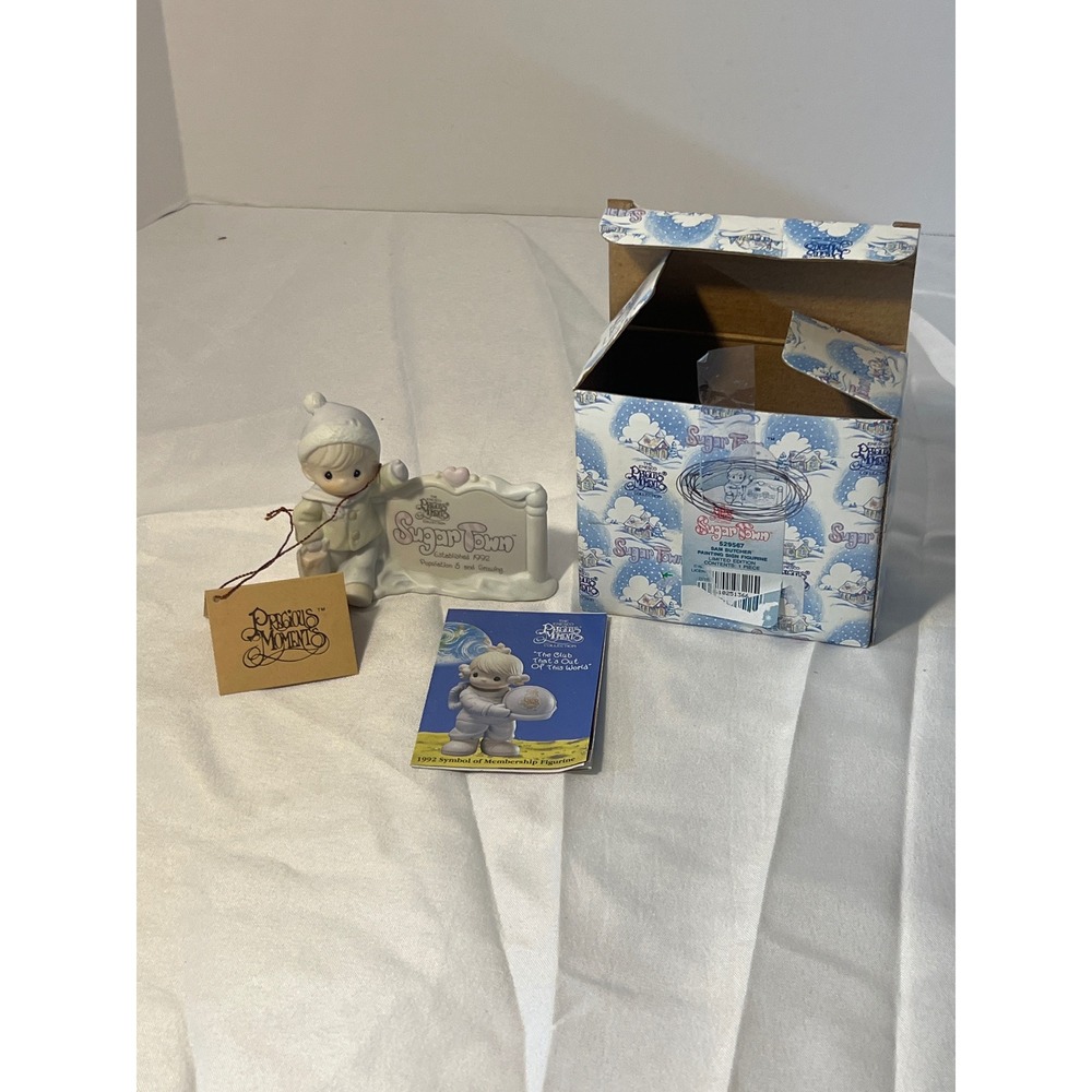 Precious Moments Sugar Town Collection Limited Edition Sam Butcher‎ Figurine
